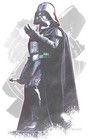 Darth Vader Watercolor Painting Art Print poster Star Wars Free S h 