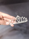 Silver Crystal Rhinestone Tiara Crown Bridal Wedding Headband Princess Prom Gift