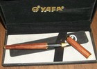 Vintage Yafa Fountain Pen In Box Genius Gold Toned Nib  Nos No Ink