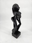 Vintage Senufo Carved African Folk Art Wooden Abstract Statue Figure