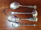 Four Silver Vintage Spoons