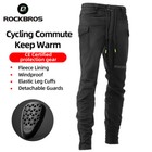 Rockbros Winter Motorcycle Pants Knee Hip Protection Windproof Cycling Trousers
