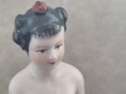 Art Deco 1920 s Style  Porcelain  asian Lady   Nude   Figurine Pin Cushion Doll 