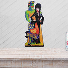 Vintage Stl Elvira Coors Light Halloween Wall Decor Beer Metal Sign Mancave