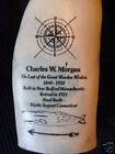   charles W  Morgan   Historic Sperm Whale Tooth Scrimshaw Reproduction