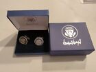 Hot       Presidential Cufflinks 47th President Donald Trump  - 2025 Brand New 