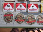 Lot Of Beer Labels  Mostly Moosehead 