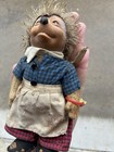 Vtg Mecki Doll Hedgehog Mother Micki 7    Stiff No Tag