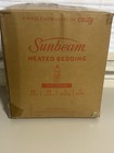 Sunbeam Royal Posh Velvet Heated Electric Blanket Queen Size  90  X 84   12 Heat