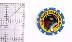 Dillinger s Gambling Hall  10 Vintage Poker Chip Unauthenticated Las Vegas Nv