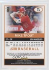 2019 Panini Chronicles Score Mike Trout  13