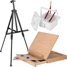 149pcs Deluxe Artist Painting Set With Aluminum And Beech Wood Easel  48 Colors 