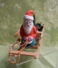 German Santa In A Wood  Sleigh - Germany