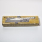 Vintage Parker Brothers Japan Black Boot Knife Mini Boot Dagger W  Sheath Nos
