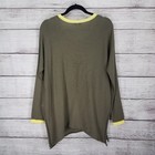 Cloth By Design Nwt Knit Top Tunic Sweater Asymmetrical Hem Loungelook S Small
