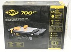 Qep 22700q 3 4 Hp 7  Tile Wet Saw With Extension Table  used 