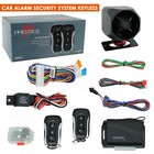 New Car Alarm Security System Keyless Entry System 3 Channel 1way   2 Remotes