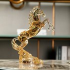 Acrylic Horse Figurine Chinese Feng Shui Glass Collection Ornament Statue Ani   