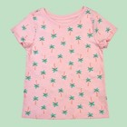 Nwt Girls 5t Pink Cotton T-shirt Kids Short Sleeve Crewneck Lightweight Graphic
