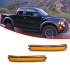 For 09-14 Ford F150 Amber Lens Led Side Mirror Light Turn Signal Lamp Reflectors