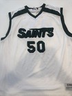 Game Worn Used Seward County Saints Basketball Jersey  50 Size 3xl