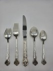 Savannah By Reed   Barton Sterling Silver Flatware 5 Piece Set Service For 4