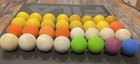 32 Used Assorted Brands Colors White Lacrosse Balls Excellent Condition