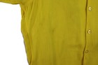 Vtg 50s King Louie Usa Men   s Medium Yellow Embroidered Bowling Shirt