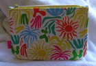 New Ipsy Glam Cosmetic Bag  bag Only  Yellow With Multi Color 7  X 5 