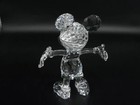Swarovski X Disney Mickey Mouse Crystal Figurine Clear Ornament New