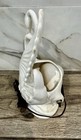 Vintage 1950 s Swan Night Light Table Lamp  planter By Maddux Of California Usa