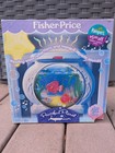 Fisher Price 1999 Peaceful Planet Aquarium Crib Soother W Box  Lights And Sound