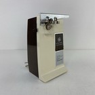 Vintage General Electric Can Opener Ge D2-ec32 Beige Brown Usa