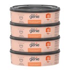 Diaper Genie Clean Laundry Scent Round Refill 4-pack  1080-count  Plus 2 Carbon
