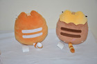 Lot 2 Pusheen Plush Bundle  Chocolate Dipped Cookie   Gingerbread Holiday 6 