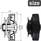 Centrifugal Clutch 3 4  Bore Belts Pulley Drive For Go Kart Mini Bike Carter