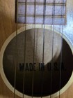 Lyra Vintage Acoustic Guitar Made In Usa parlor Size 6 String