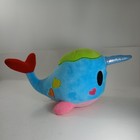 Aurora World Tokidoki Narwhally The Narwhal Blue Hearts Plush Animal