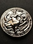 5 Set Half Pound Lbs Sexy Uk 24k Gold Dragon Statue   Rhodium Platinum Coin Bar