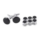 8pcs Men s Tuxedo Shirt Cufflinks   Button Studs Set Stainless Steel Fashion