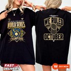 New Milwaukee Brewers 2026 World Series Champions Locker Room 2sided T-shirt
