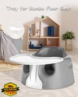 Bumbo Floor Seat Tray Attachment White
