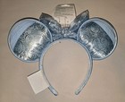 New 2026 Disney Parks Cinderella Slipper Minnie Mouse Ear Headband Nwt