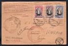 Toga Tonga 1940 Tin Can Mail Cover To Wingham Canada  Postmarks Railway Tpo Rpos
