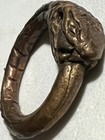 Rare Thai Buddha Amulet King Cobra   Snake Ring Brass Pendant  4