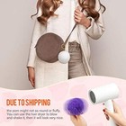 32 Pieces Colorful Pompom Keychain Fluffy Ball Faux Fur Pom 2 4 Inch Diameter