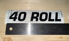40 Roll Vinyl Decal 6   x1        Window Engine Laptop     Premium Automotive Vinyl