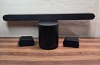 Vizio 5 1 Sound Bar Home Theater System Subwoofer And Speakers Sv510-0806 Black