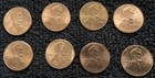 Complete Lincoln Cent Set- 2009-8 Coins Of P And D Mint 