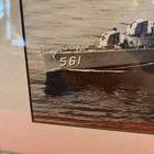 Custom Framed Photo Uss Prichett Dd 561 Ww2 Ship Vintage Photo